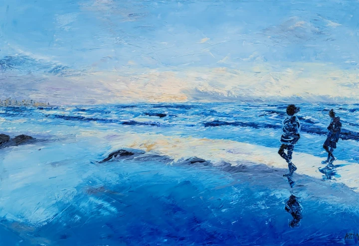 Zdjęcie z wakacji, 160 x110 cm, 6000zł.jpg