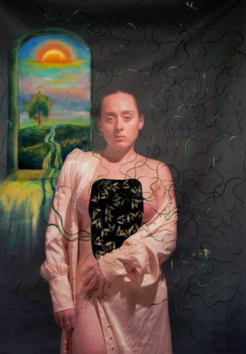 Feromon 100x70 mixed media,płótno.jpg
